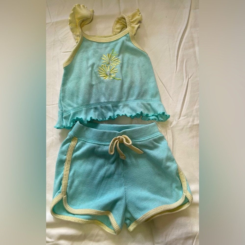 Nanette Lepore girls two pieces outfit matching set